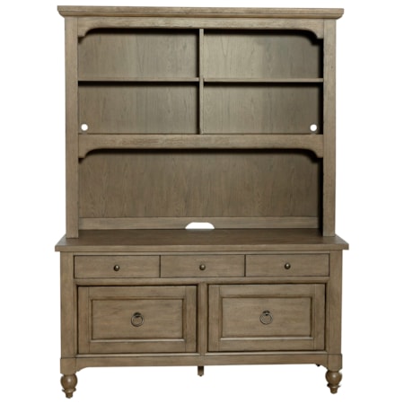 Credenza & Hutch Set