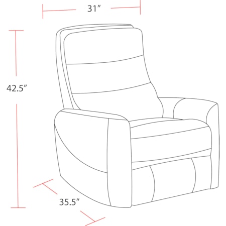 Swivel Glider Recliner