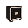 Global Furniture Rivera Two-Tone 2-Drawer Nightstand