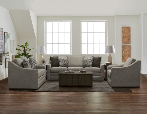 Transitional 3-Piece Living Room Set