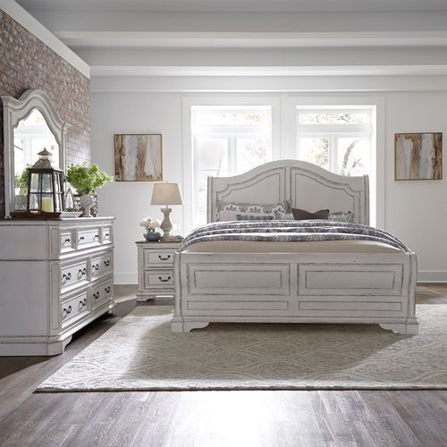 Liberty furniture magnolia manor deals panel bed