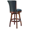 Armen Living Raleigh 30" Bar Height Swivel Barstool