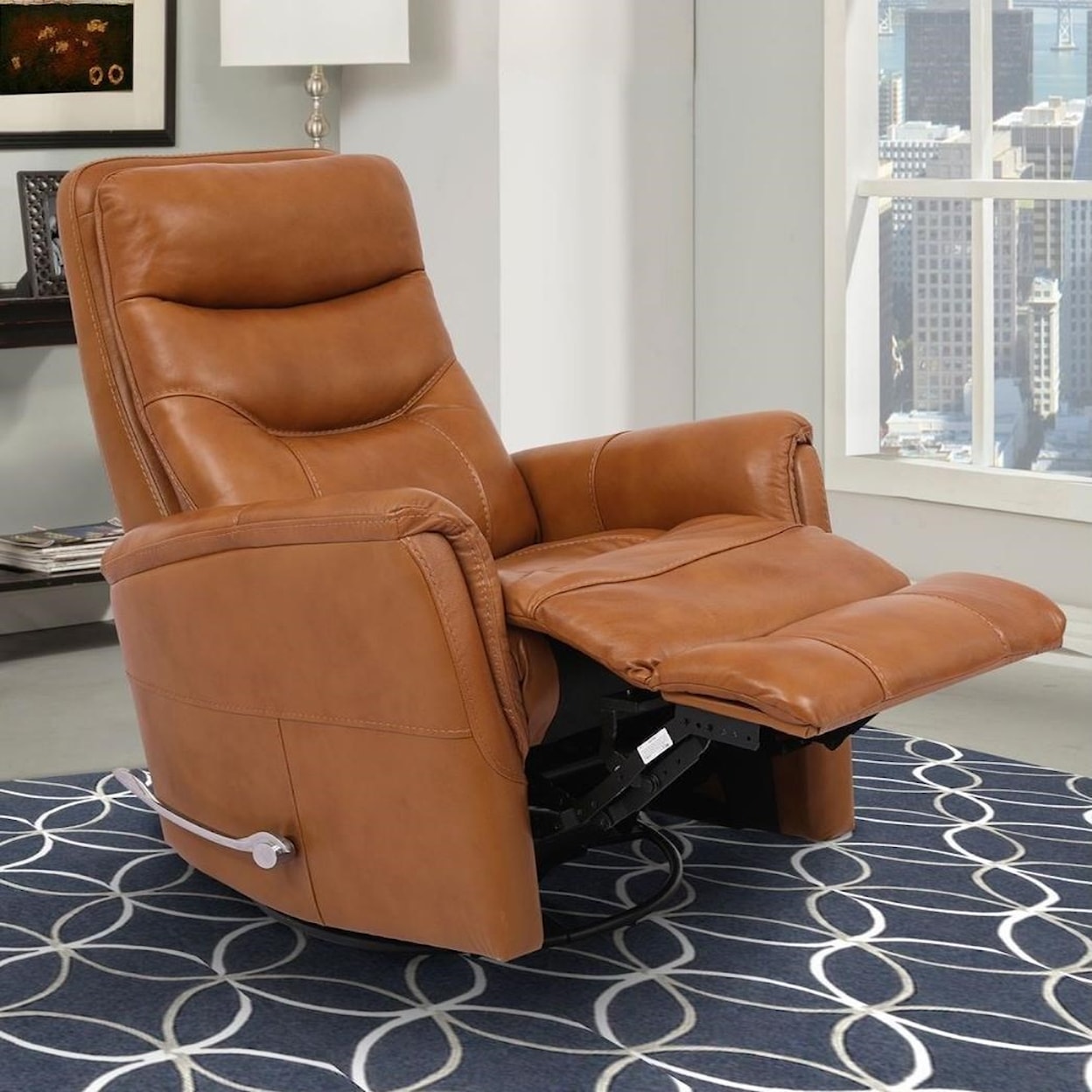 Parker Living Gemini Swivel Glider Recliner