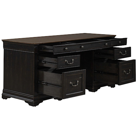 7-Drawer Jr. Executive Desk