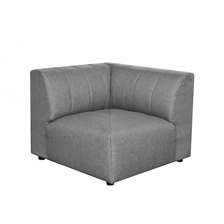 Lyric Corner Chair Grey