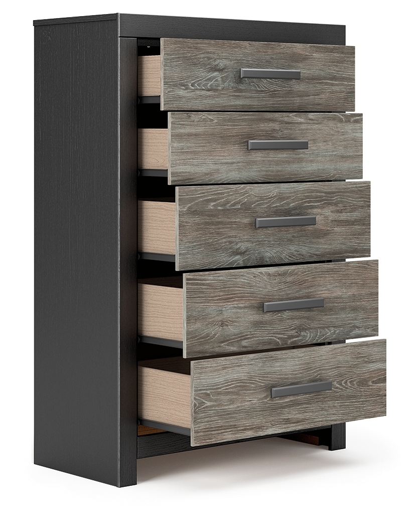 Signature Design by Ashley Broachmyn Five Drawer Chest