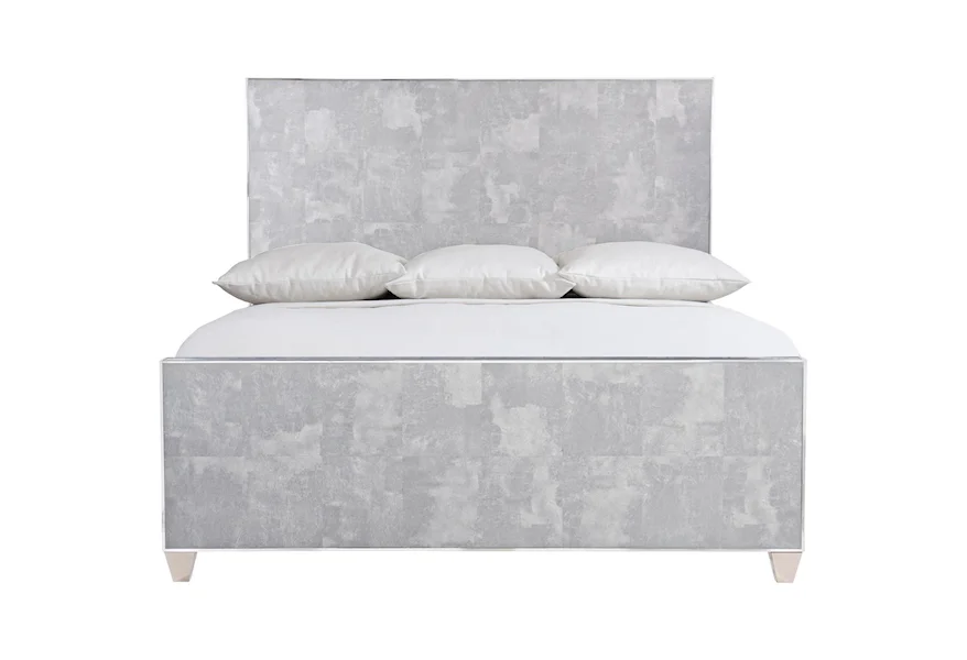 Interiors Faux Vellum Bed by Bernhardt at Baer's Furniture