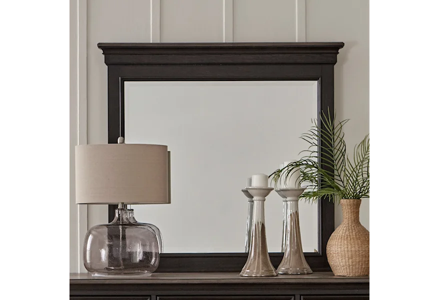 Allyson Park Crown Mirror by Liberty Furniture at Van Hill Furniture
