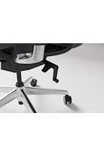 BDI Voca Contemporary Adjustable Height Task Chair with Lumbar Support