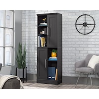 Contemporary Storage Cabinet with 2 Configurable Doors