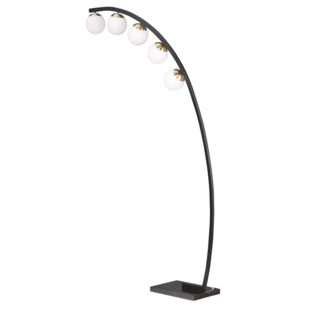 78-inch Spherical 5-light Arc Floor Lamp