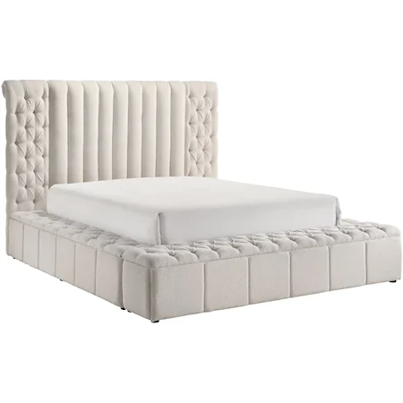 Upholstered Storage Bed - Queen