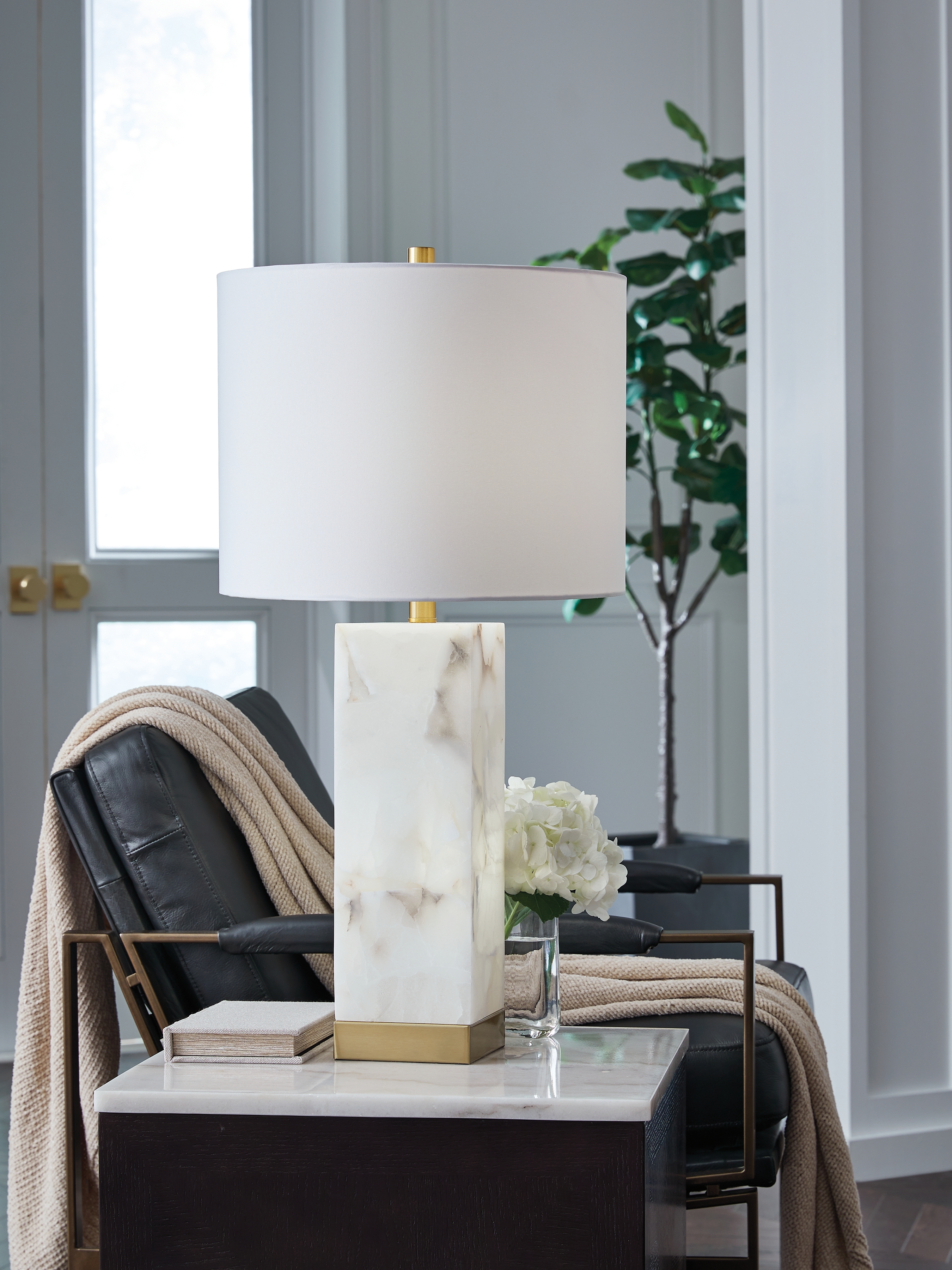Alabaster Table Lamp