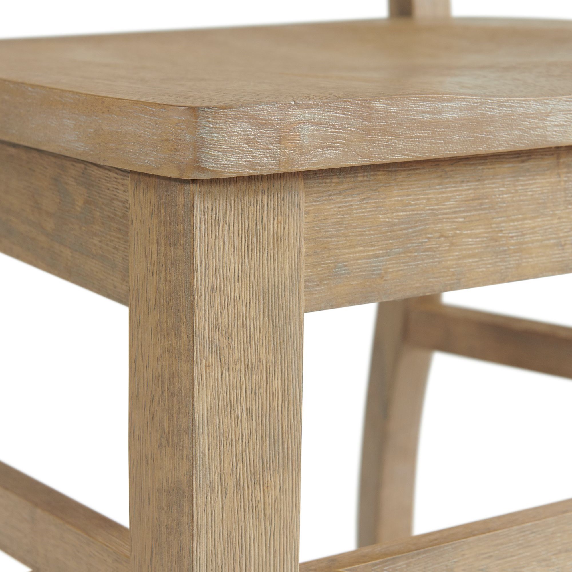 Elements International Lakeview Slat Back Side Chair