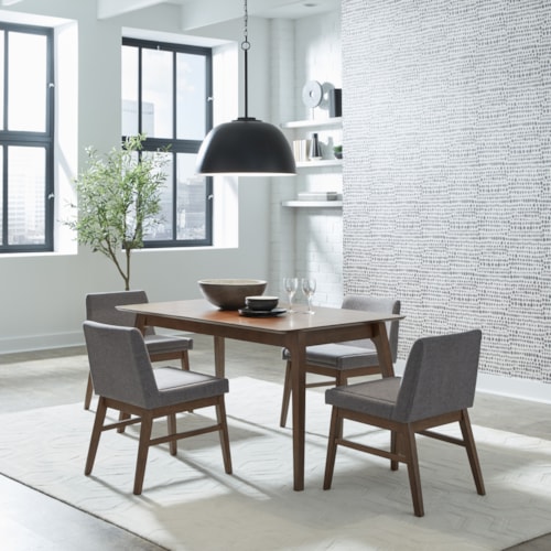 Contemporary 5-Piece Dining Set