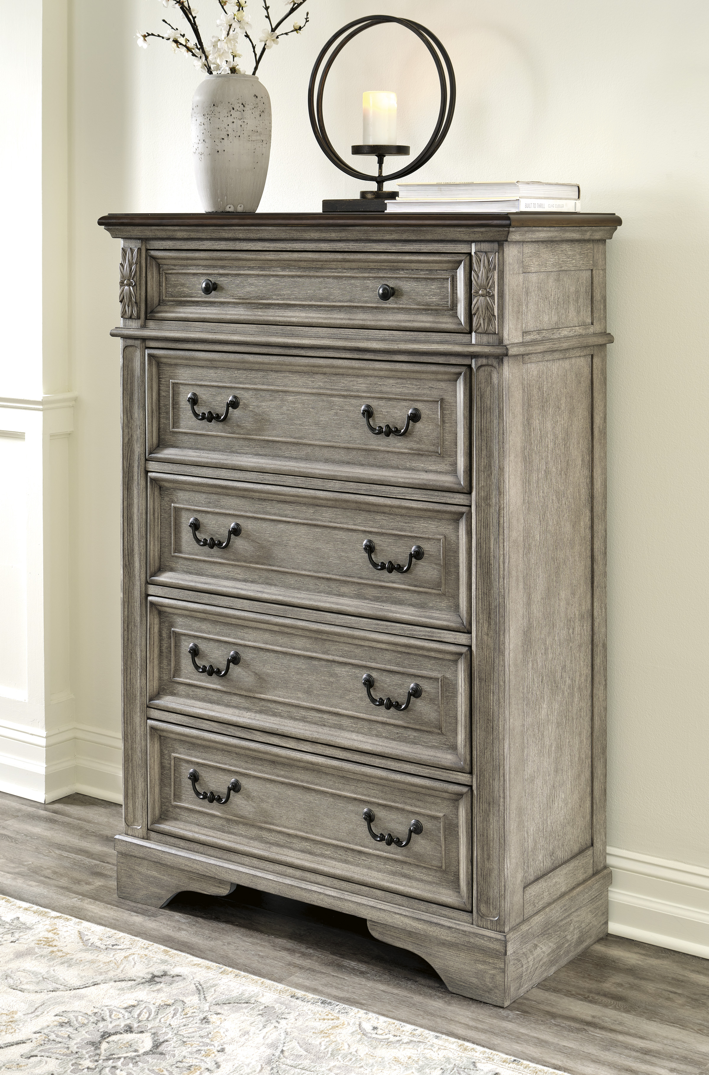 Signature Design by Ashley Lodenbay Five Drawer Chest