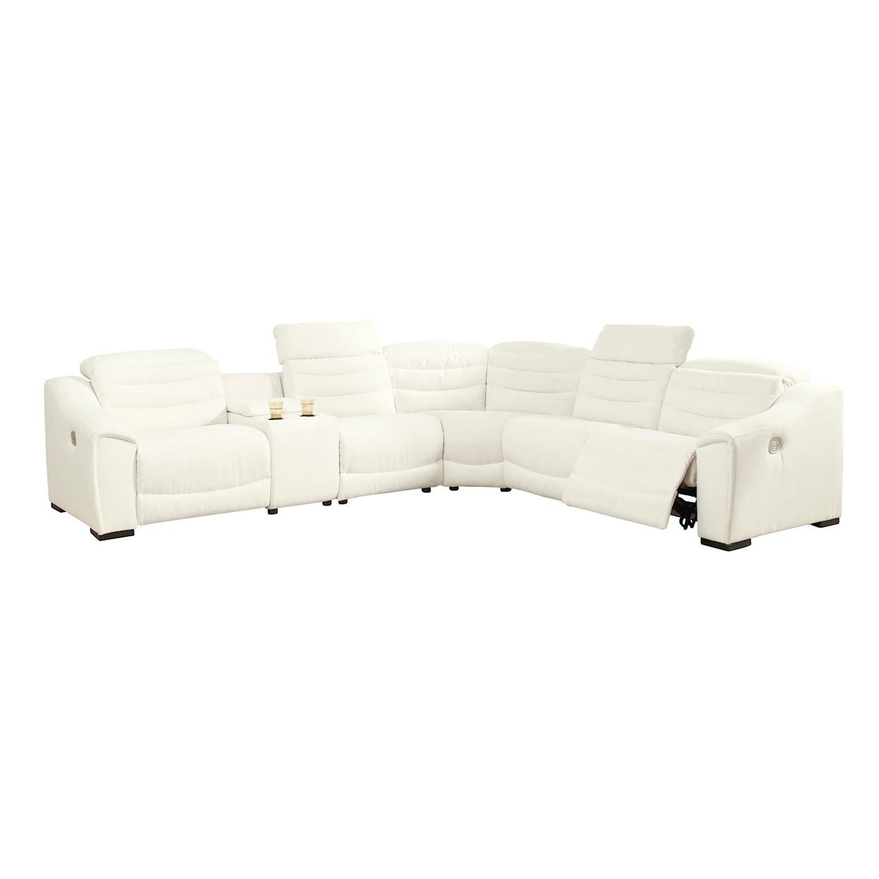 Signature Design by Ashley Next-Gen Gaucho Reclining Sectional Sofa