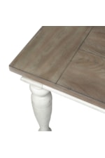 Liberty Furniture Whitney Farmhouse Rectangular Table with Turned Legs