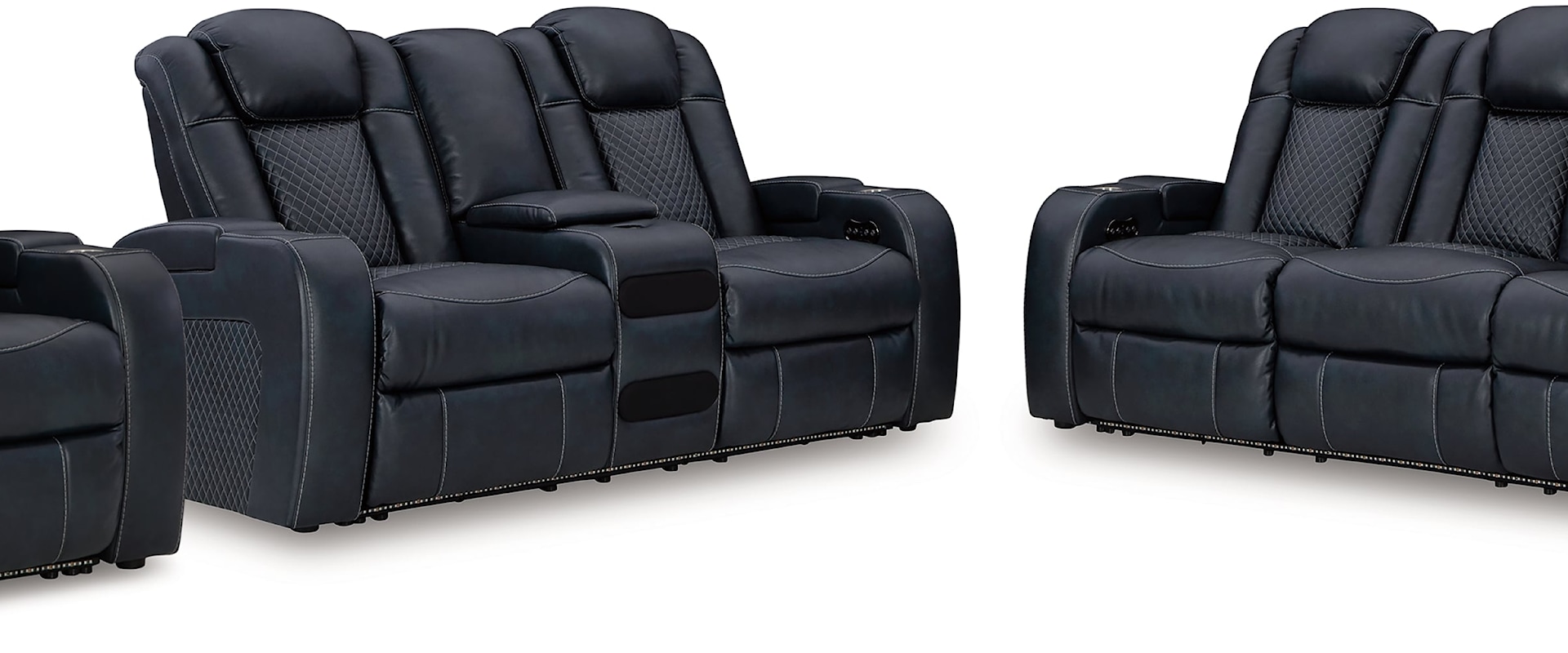 Power Reclining Sofa, Loveseat And Recliner