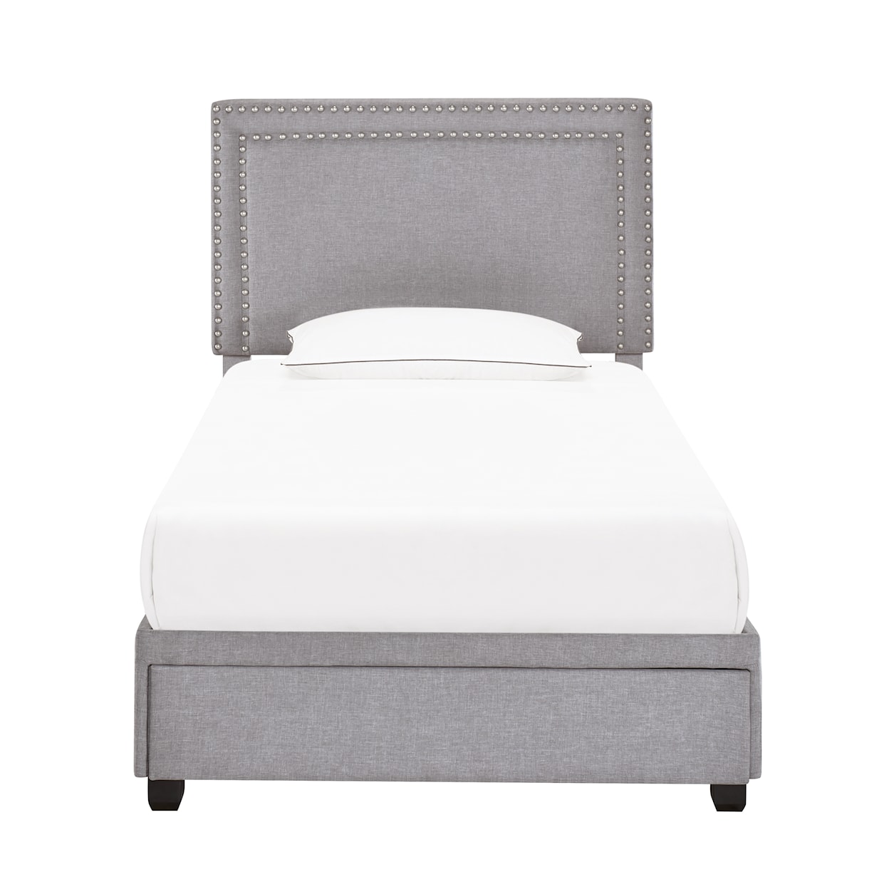 Accentrics Home Fashion Beds Twin Upholstered Bed