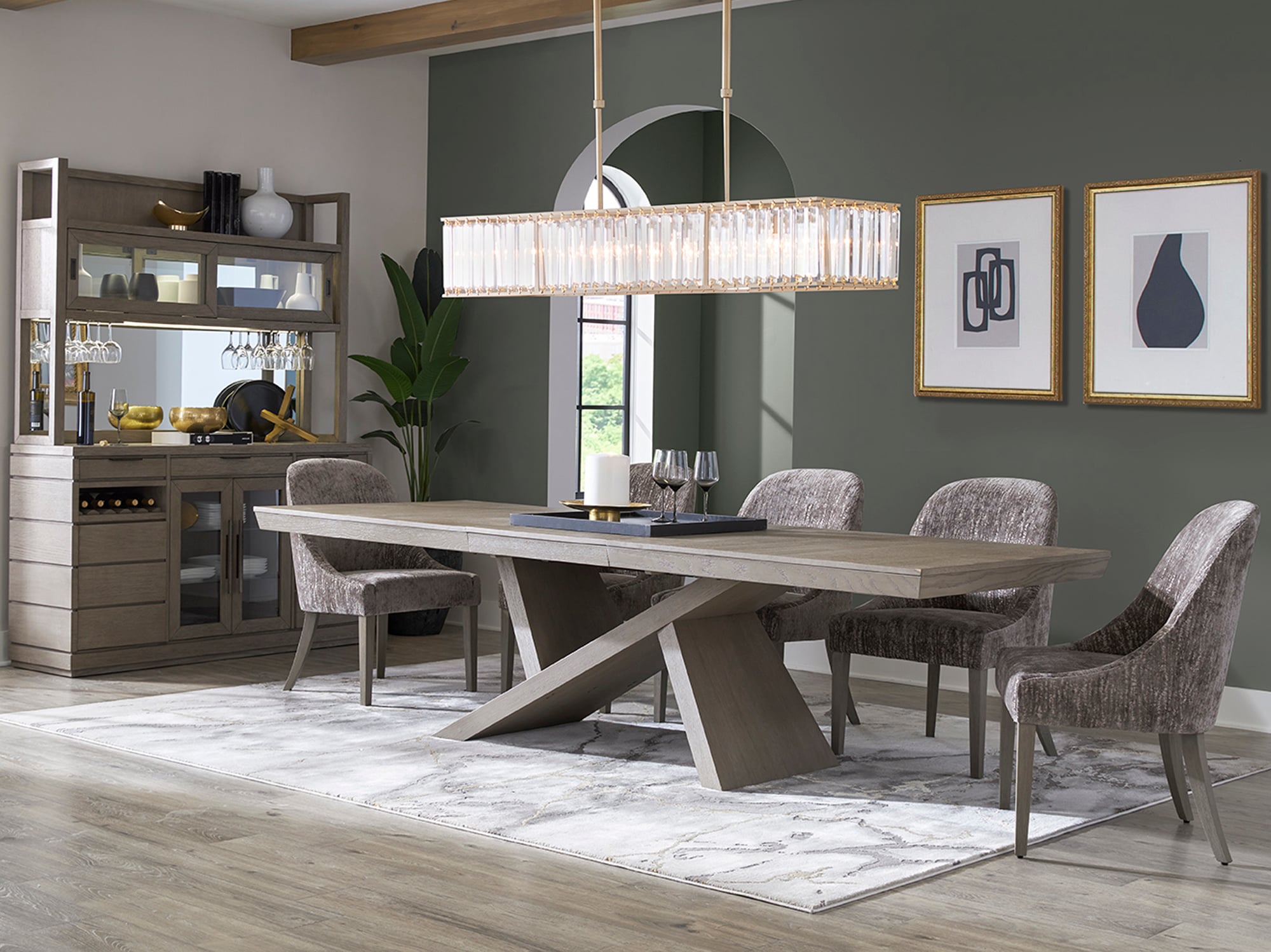 Upholstered Armless Side Chair