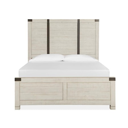 California King Panel Bed