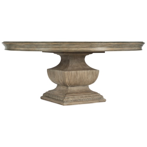 Traditional 60in Round Dining Table