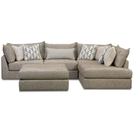4-Piece Sectional Sofa