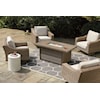 Ashley Signature Design Beachcroft Outdoor Fire Pit Set