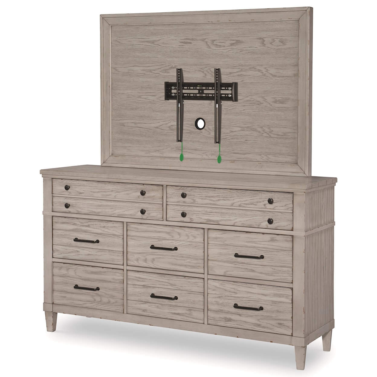 Legacy Classic Belhaven Dresser with TV Frame