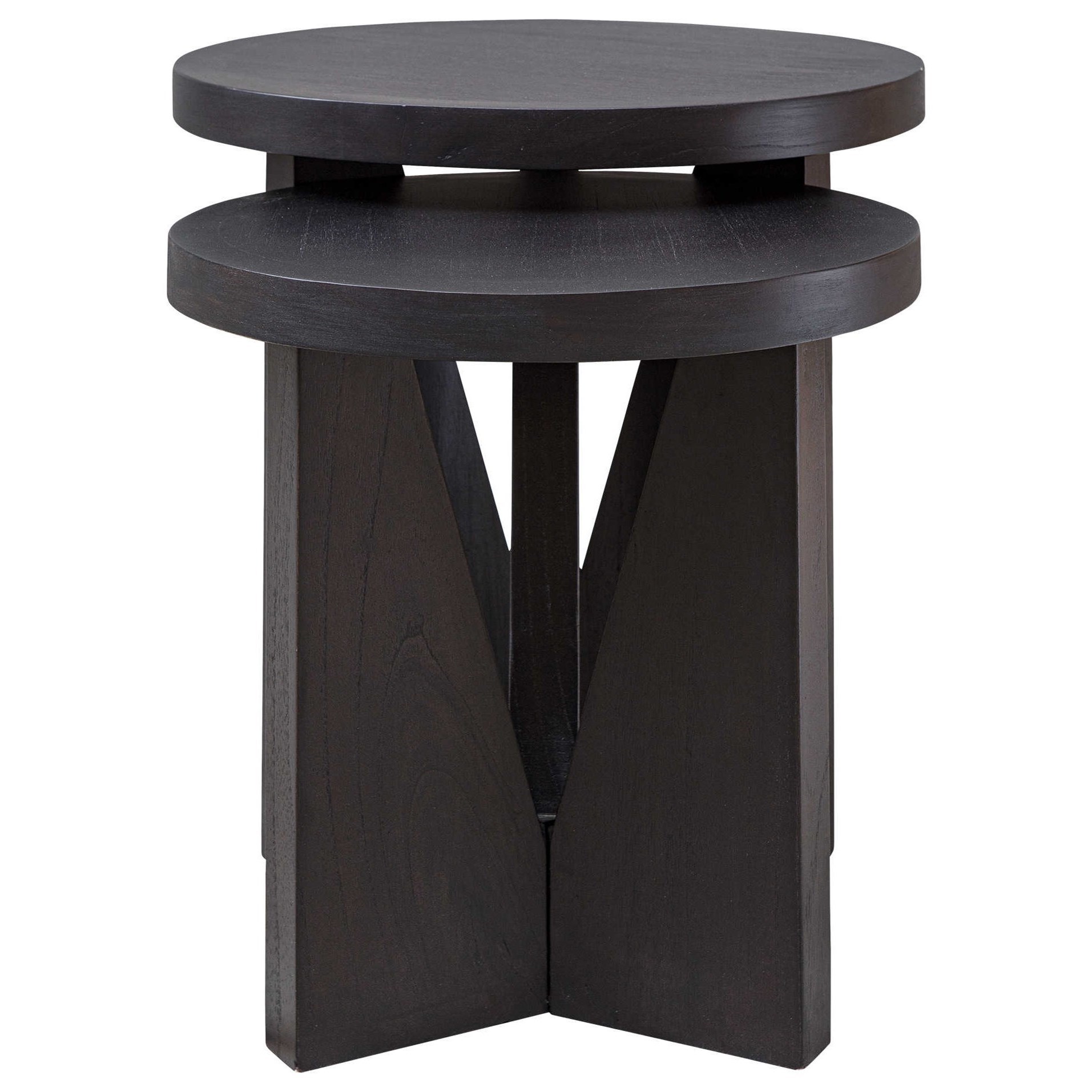 Uttermost Accent Furniture - Occasional Tables Nadette Nesting Tables, S/2