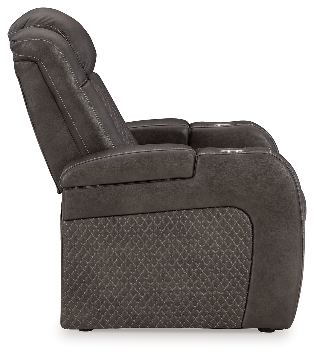 Signature Design by Ashley Fyne-Dyme Power Reclining Sofa And Power Recliner