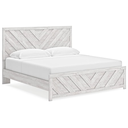 King Panel Bed