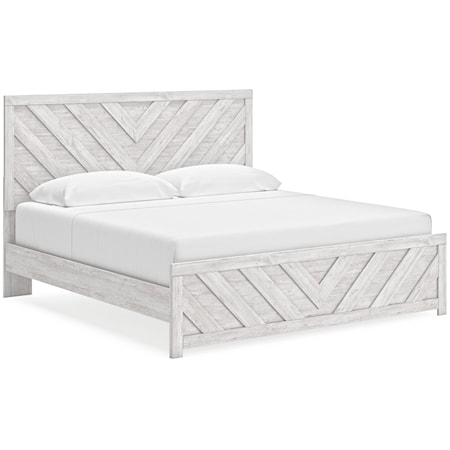 King Panel Bed