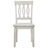 FORT MEYERS WHITE DINING CHAIR |