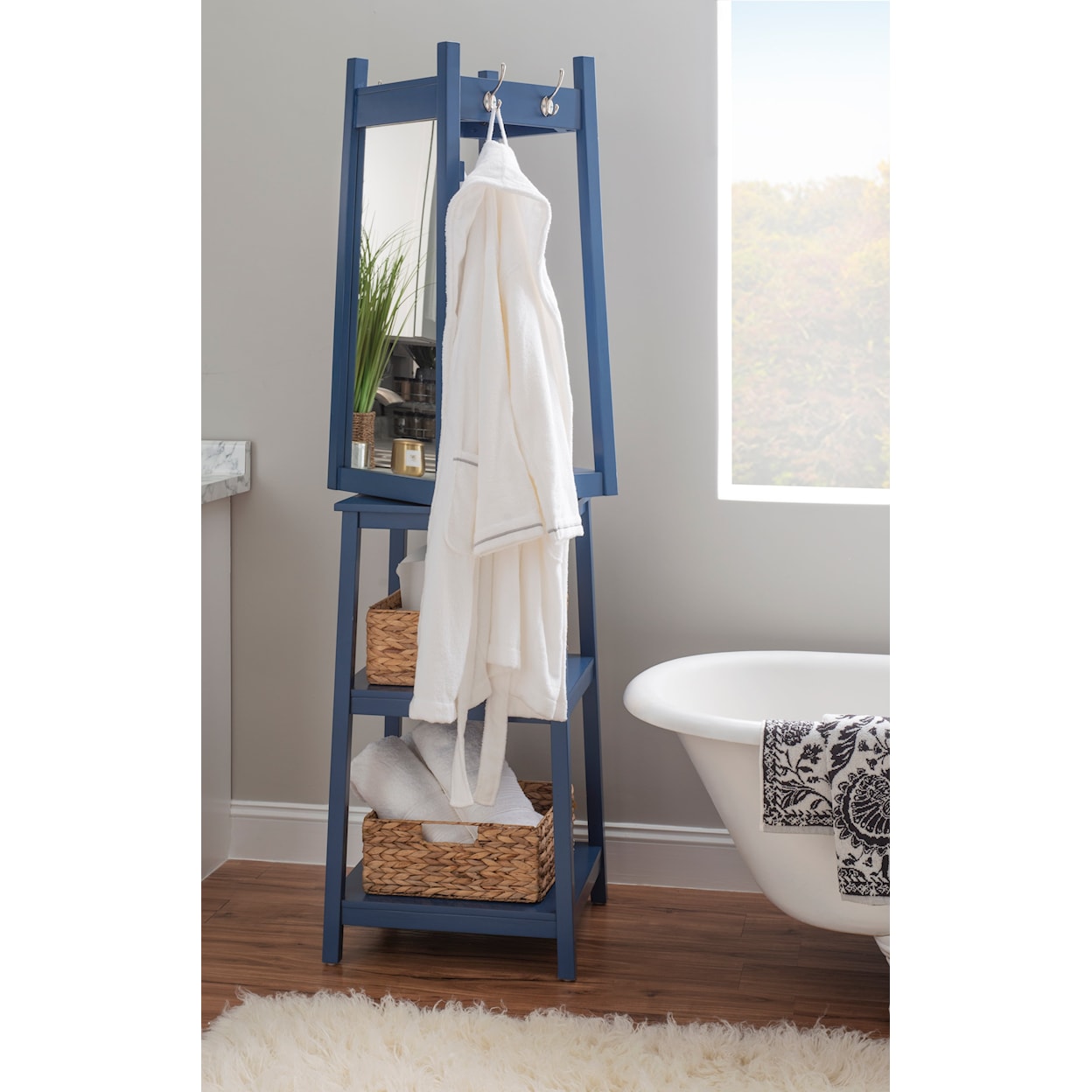 Powell Jalen Rotating Coat Rack