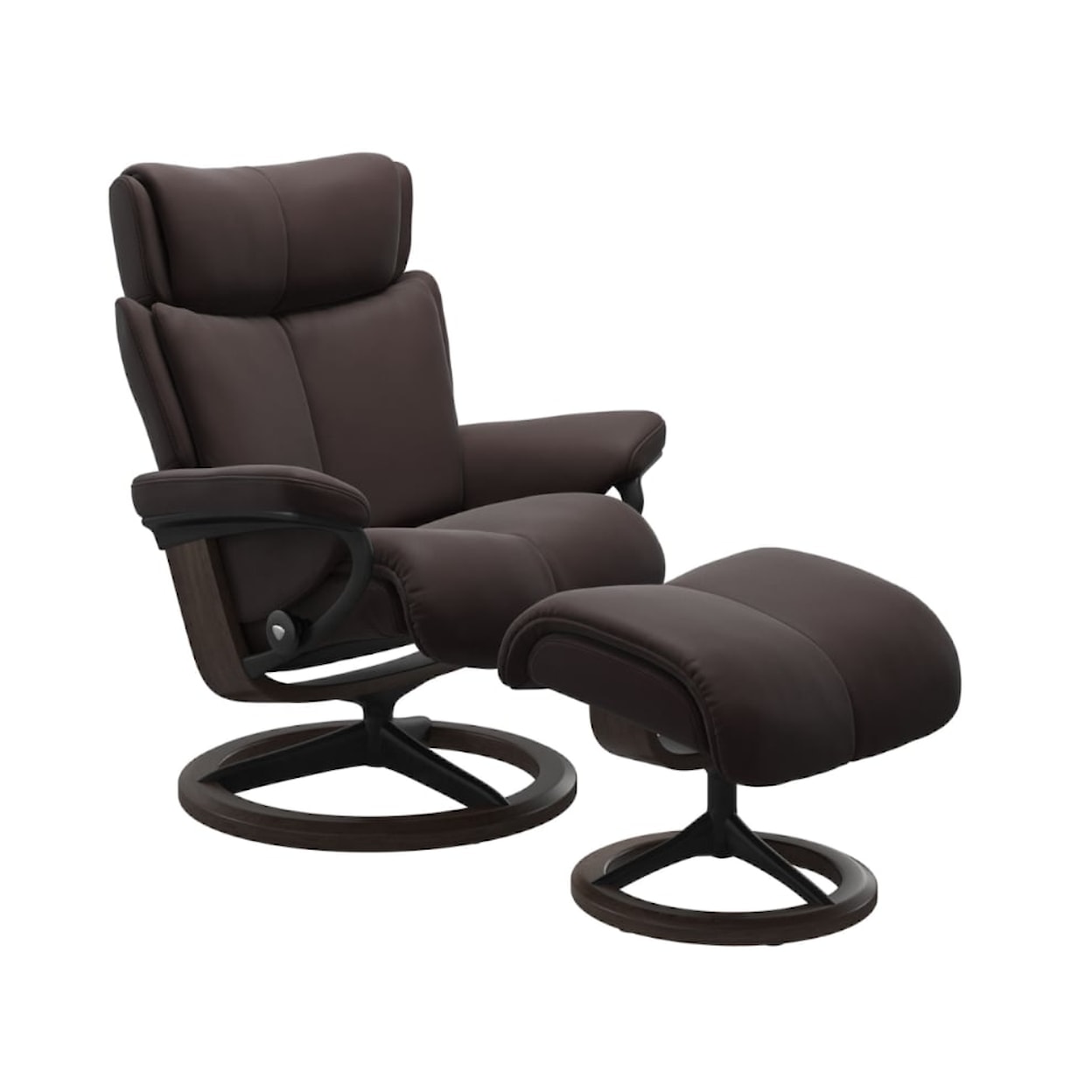 Stressless by Ekornes Magic Medium Reclining Chair with Signature Base