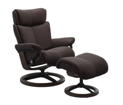 Medium Reclining Chair with Signature Base