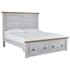 Signature Haven Bay King Panel Storage Bed