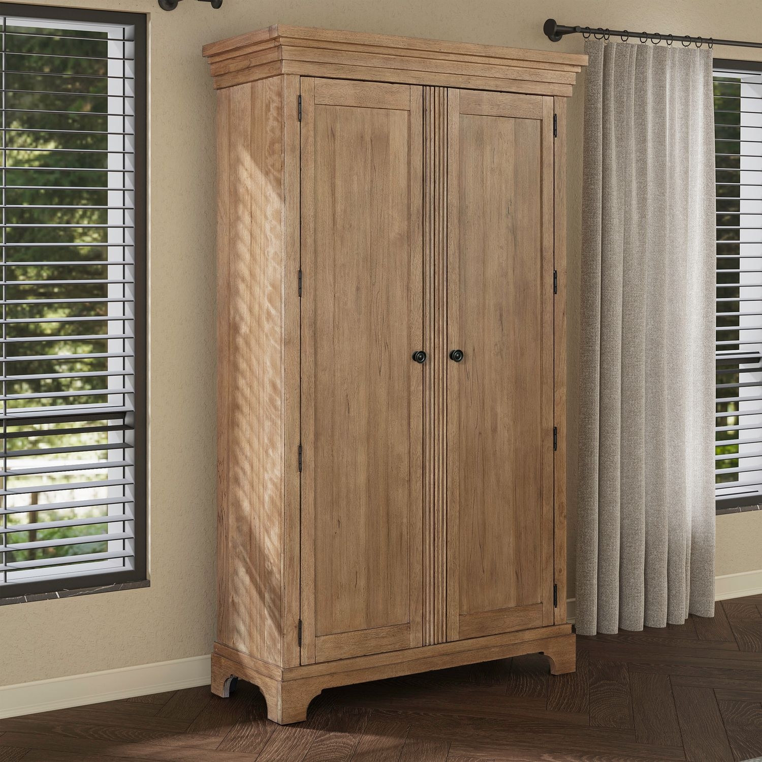 Liberty Furniture Haven Hills 2-Door Armoire
