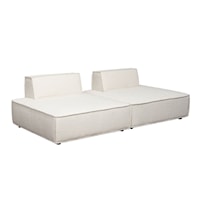 Cara 2-Piece Square Modular Lounger