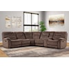 Carolina Living Cooper 6 Piece Modular Manual Reclining Sectional