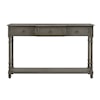Accentrics Home Accents Distressed Grey Entryway Console