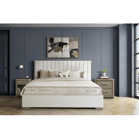 Upholstered King Bed