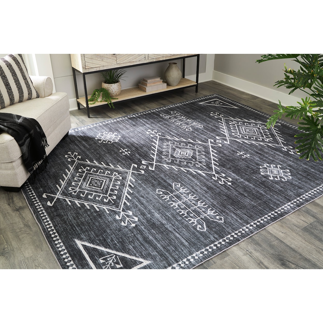 Ashley Furniture Signature Design Machine Washable Rugs Arloman 7'5" x 9'6" Rug