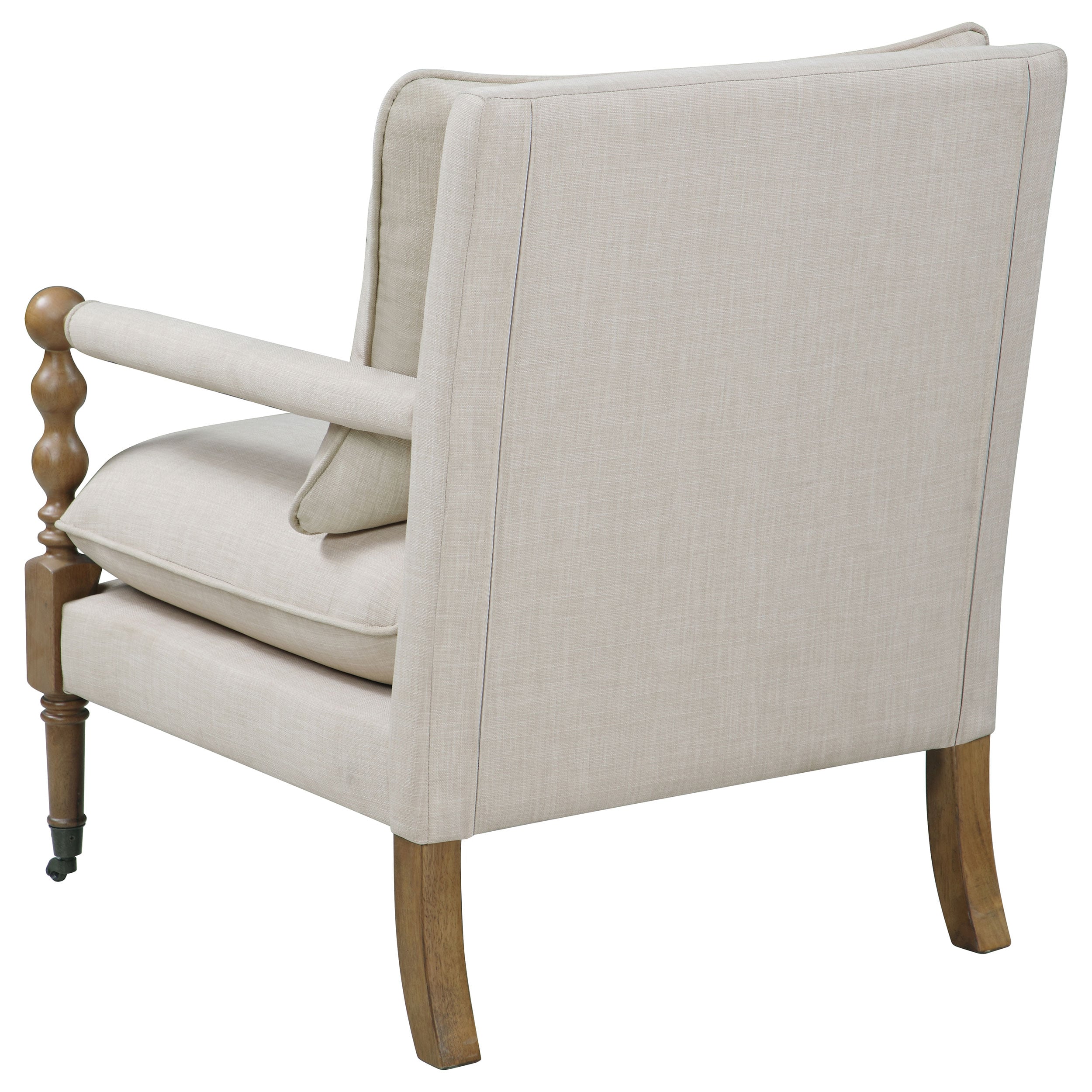 Dempsy Accent Chair w/ Casters