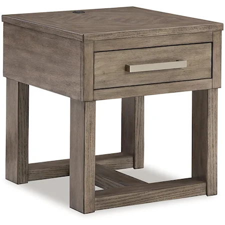 Rectangular End Table