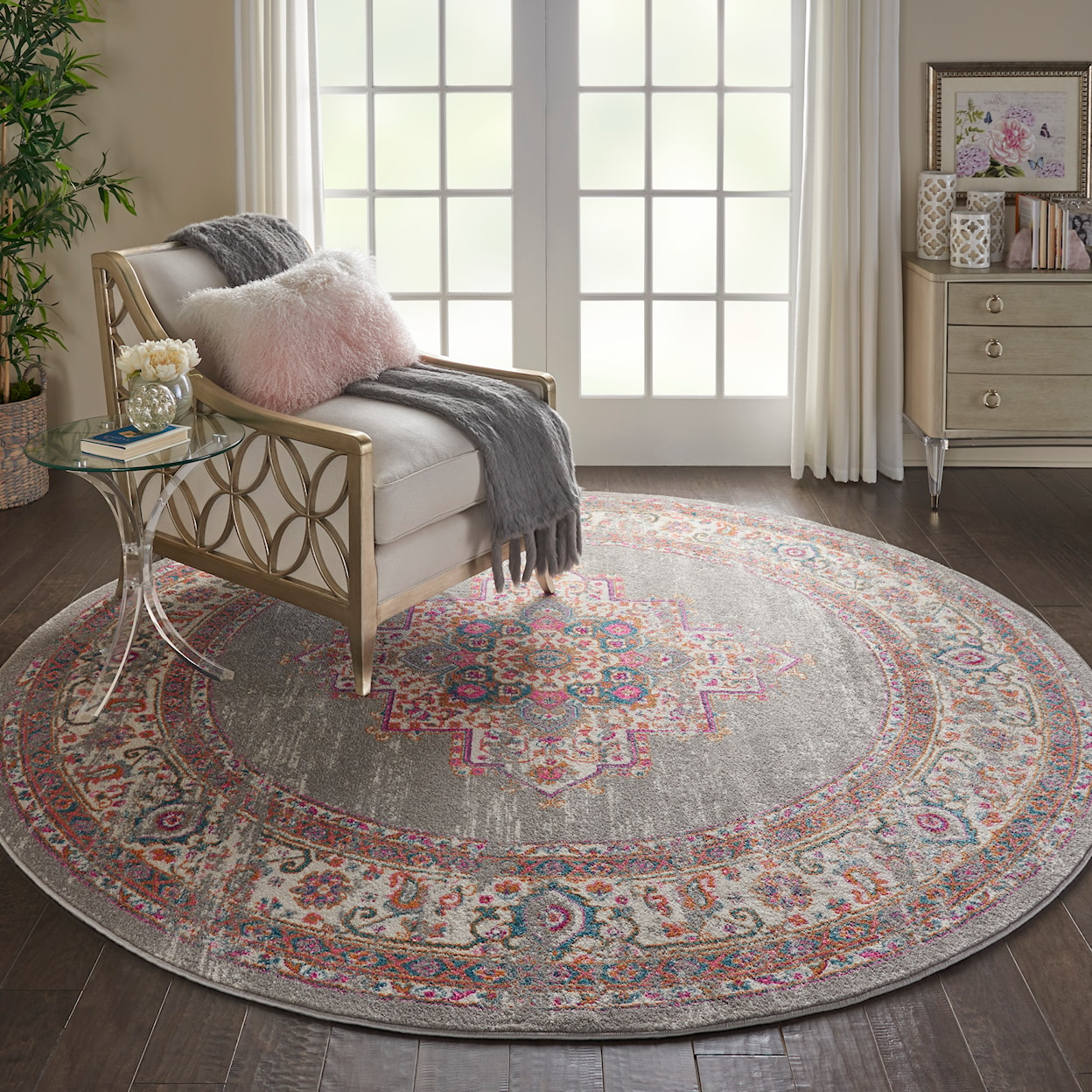 Nourison Passion 8' Round  Rug