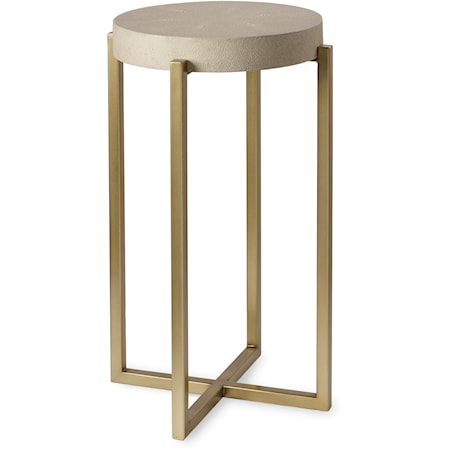 Monarch Contemporary Round Accent Table