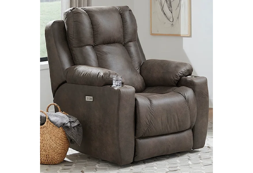 Challenger Pwr Hdrst Big Man's Wall Hugger Recliner by Southern Motion at Sheely's Furniture & Appliance